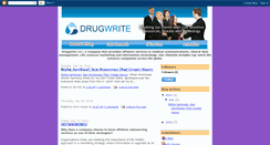 Desktop Screenshot of drugwrite.blogspot.com