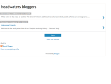 Tablet Screenshot of headwatersbloggers.blogspot.com