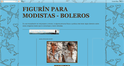 Desktop Screenshot of figurin-modista-boleros.blogspot.com