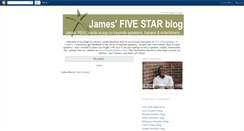 Desktop Screenshot of jamesfivestar.blogspot.com