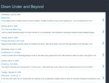 Tablet Screenshot of downunderandbeyond.blogspot.com