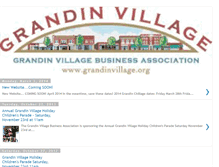 Tablet Screenshot of grandinvillage.blogspot.com