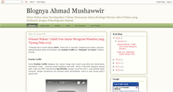 Desktop Screenshot of ahmadmushawwir.blogspot.com