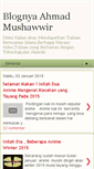Mobile Screenshot of ahmadmushawwir.blogspot.com