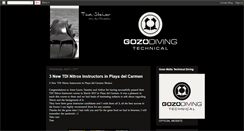 Desktop Screenshot of gozotechnicaldiving.blogspot.com