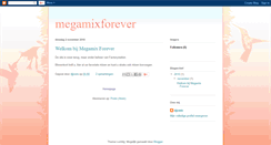 Desktop Screenshot of megamixforever.blogspot.com