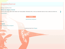 Tablet Screenshot of megamixforever.blogspot.com