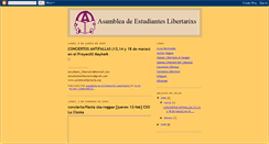 Desktop Screenshot of estudianteslibertarixs.blogspot.com