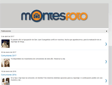 Tablet Screenshot of montesfoto.blogspot.com