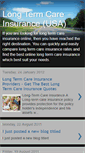Mobile Screenshot of longtermcareinsurancecost.blogspot.com