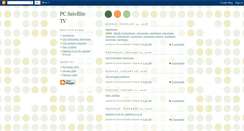 Desktop Screenshot of pc-satellite-tv.blogspot.com