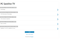 Tablet Screenshot of pc-satellite-tv.blogspot.com
