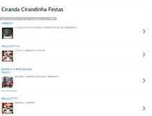 Tablet Screenshot of cirandacirandinhanasuafesta.blogspot.com
