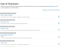 Tablet Screenshot of charactercast.blogspot.com