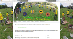 Desktop Screenshot of beenleighscouts.blogspot.com