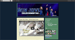 Desktop Screenshot of bonjovicoleccionistas.blogspot.com