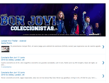 Tablet Screenshot of bonjovicoleccionistas.blogspot.com