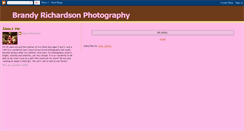Desktop Screenshot of brandyrichardsonphoto.blogspot.com