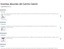 Tablet Screenshot of inventosabsurdosdelcalvitocabron.blogspot.com