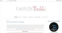 Desktop Screenshot of blogginwithbobbi.blogspot.com