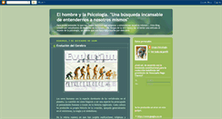 Desktop Screenshot of elhombreylapsicologia.blogspot.com