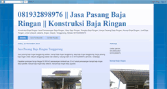 Desktop Screenshot of konstruksibajaringanbekasi.blogspot.com