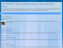 Tablet Screenshot of konstruksibajaringanbekasi.blogspot.com