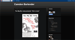 Desktop Screenshot of camdenbartender.blogspot.com