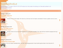 Tablet Screenshot of bastelhandwerk.blogspot.com