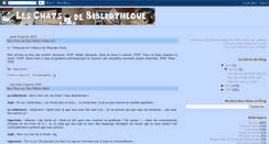 Desktop Screenshot of chatsdebiblio.blogspot.com