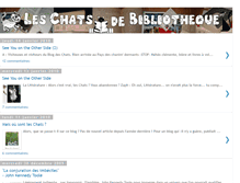 Tablet Screenshot of chatsdebiblio.blogspot.com