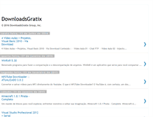 Tablet Screenshot of downloadsgratix.blogspot.com