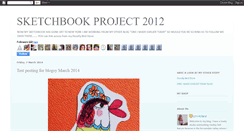 Desktop Screenshot of lynnyholly-sketchbookproject2012.blogspot.com