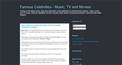 Desktop Screenshot of famousmovieandtvcelebrity.blogspot.com