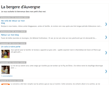 Tablet Screenshot of labergeredauvergne.blogspot.com