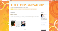 Desktop Screenshot of mistressofnone.blogspot.com