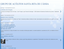 Tablet Screenshot of acolitossantarita.blogspot.com