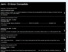 Tablet Screenshot of jemioamorconcedido.blogspot.com