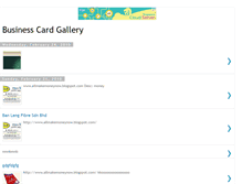 Tablet Screenshot of e-businesscards.blogspot.com