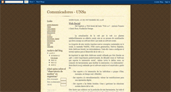 Desktop Screenshot of comunicadoresunsa.blogspot.com