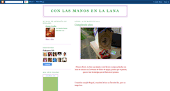 Desktop Screenshot of conlasmanosenlalana.blogspot.com