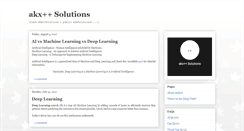 Desktop Screenshot of akxppsolutions.blogspot.com