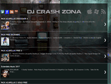 Tablet Screenshot of djcrashzona-web.blogspot.com