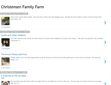 Tablet Screenshot of christensenfarms.blogspot.com