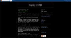 Desktop Screenshot of dalidavideos.blogspot.com