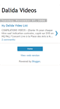 Mobile Screenshot of dalidavideos.blogspot.com