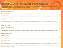 Tablet Screenshot of foreverbarcelonadaytrips.blogspot.com