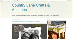 Desktop Screenshot of countrylanecrafts.blogspot.com