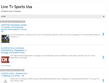Tablet Screenshot of livetvsportsusa.blogspot.com