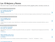 Tablet Screenshot of los10mejoresypeores.blogspot.com